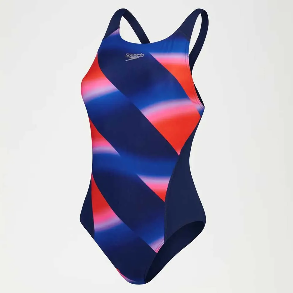 Speedo Allover Digital Recordbreaker Baddräkt female