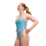 Speedo Allover Digital Starback Baddräkt female