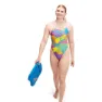 Speedo Allover Digital Vback Baddräkt female