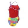 Speedo Allover Digital Vback Baddräkt female