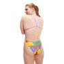 Speedo Allover Digital Vback Baddräkt female
