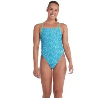 Speedo Allover Lattice-back Baddräkt female