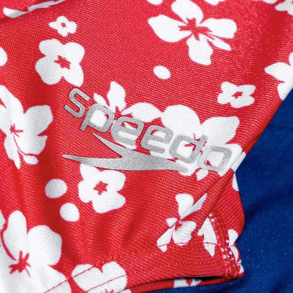 Speedo Allover V-back Baddräkt female