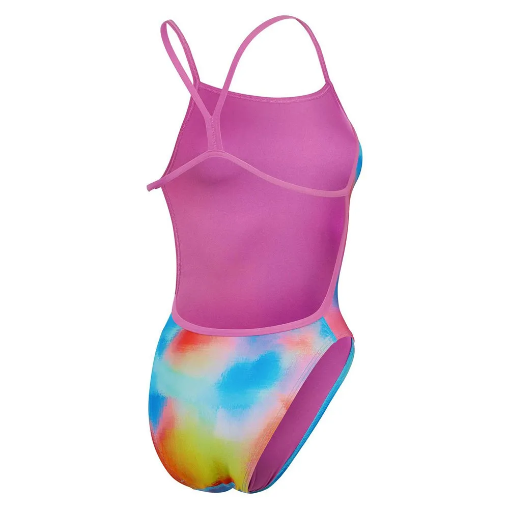 Speedo Allover Vback Baddräkt female