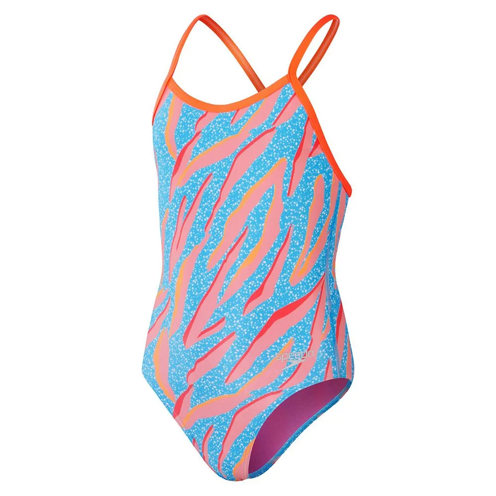 Speedo Allover Vback Baddräkt female