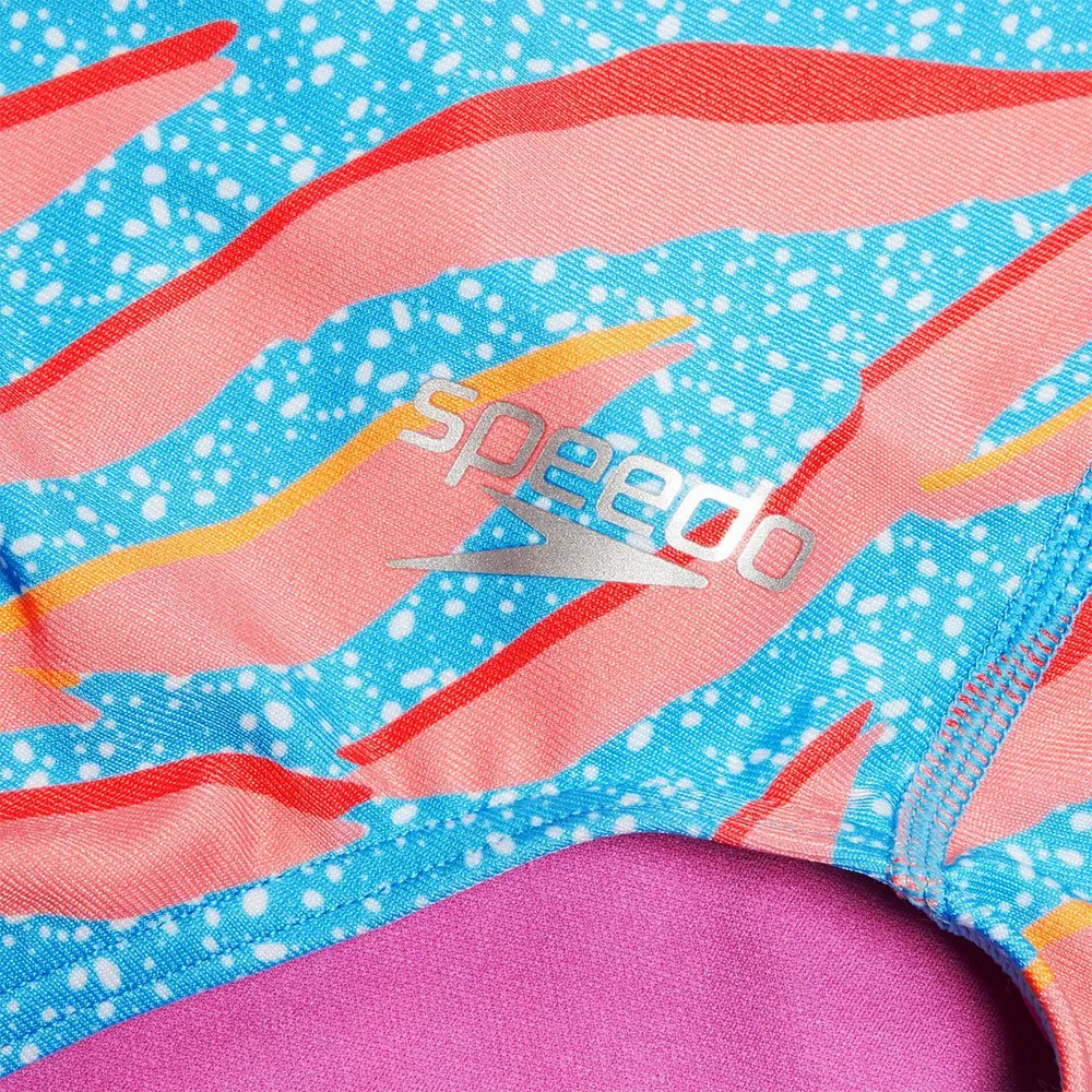 Speedo Allover Vback Baddräkt female