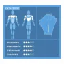 Speedo Aqua Simhandskar unisex, Blue