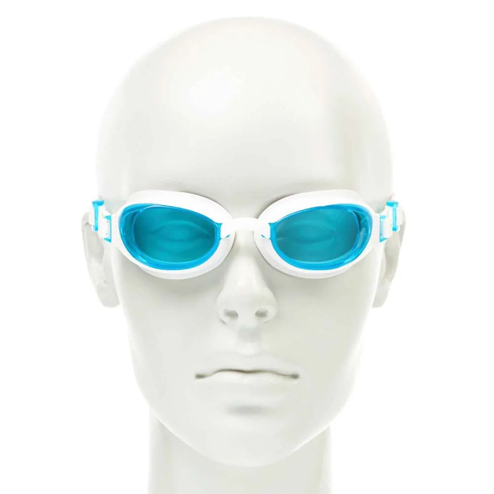 Speedo Aquapure Simglasögon För Kvinnor unisex, White / blue, One Size