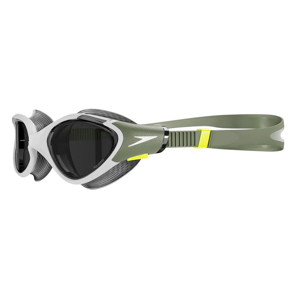 Speedo Biofuse 2.0 Polarised Simglasögon För Kvinnor unisex, Country green / hyper yellow / white, One Size