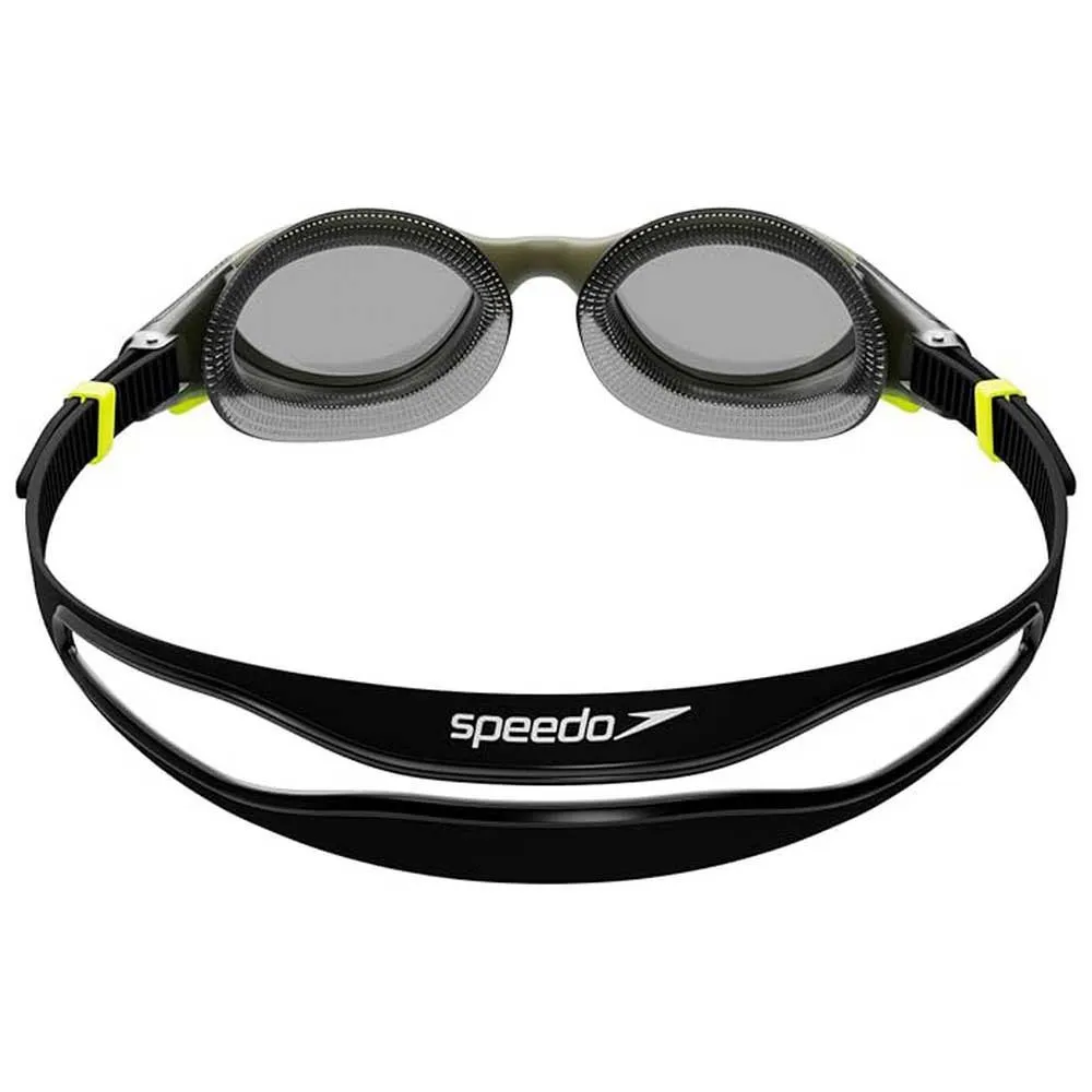 Speedo Biofuse 2.0 Polarised Simglasögon unisex, Dark green / hyper / polarised smoke, One Size