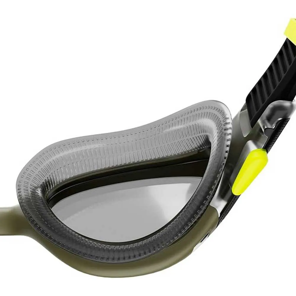 Speedo Biofuse 2.0 Polarised Simglasögon unisex, Dark green / hyper / polarised smoke, One Size