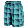 Speedo Boombastic Printed Leisure 15´´ Simshorts male, Black / bali blue / aquarium, 10-11Y