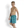 Speedo Boombastic Printed Leisure 15´´ Simshorts male, Black / bali blue / aquarium, 10-11Y