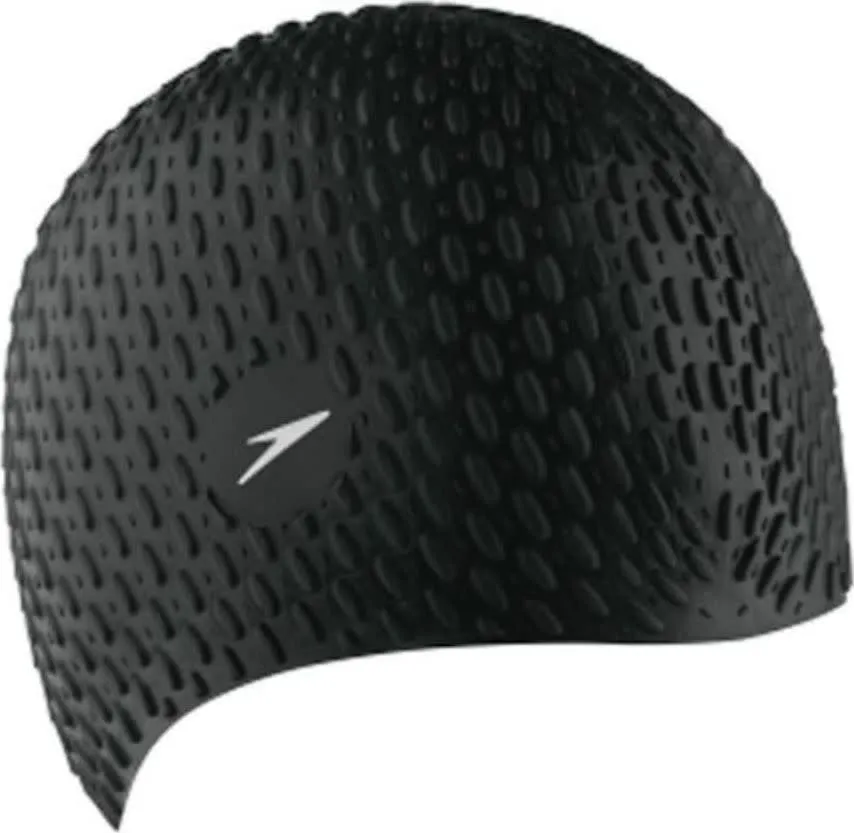 Speedo Bubble Cap, Black Speedo Bubble Cap, Black