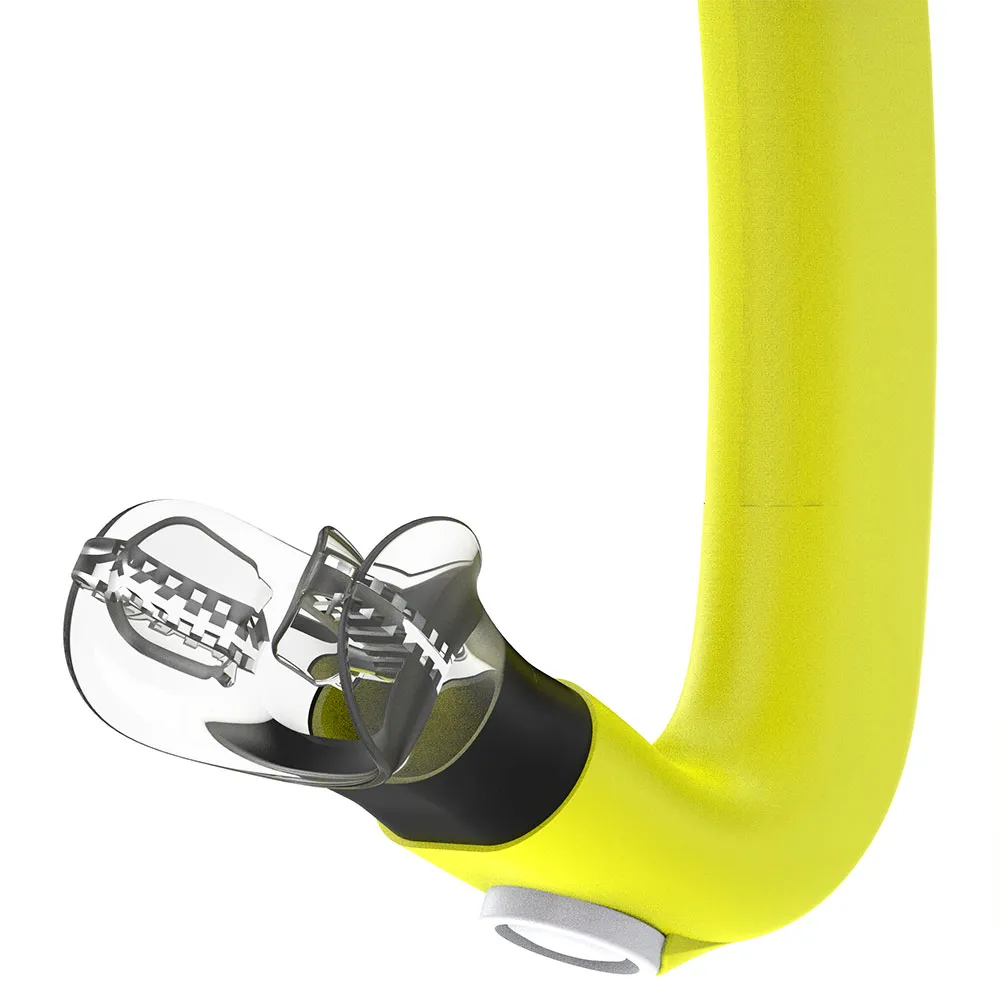 Speedo Bullet Junior Front Snorkel unisex, Hyper yellow / arctic glass