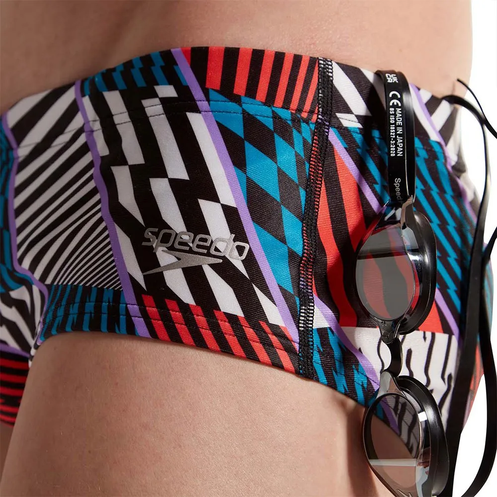 Speedo Club Training Allover 13.5 Cm Badbyxor male Speedo Club Training Allover 13.5 Cm Badbyxor male