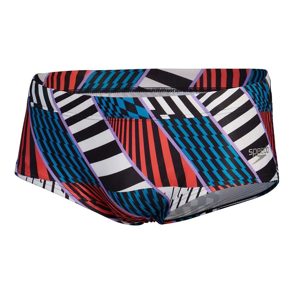 Speedo Club Training Allover 13.5 Cm Badbyxor male Speedo Club Training Allover 13.5 Cm Badbyxor male