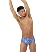 Speedo Club Training Allover 13.5cm Badbyxor male
