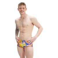 Speedo Club Training Allover 17 Cm Badbyxor male Speedo Club Training Allover 17 Cm Badbyxor male