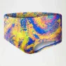 Speedo Club Training Allover 17 Cm Badbyxor male, Indigo glow / orchid shine / green glow / mango / lemon dr