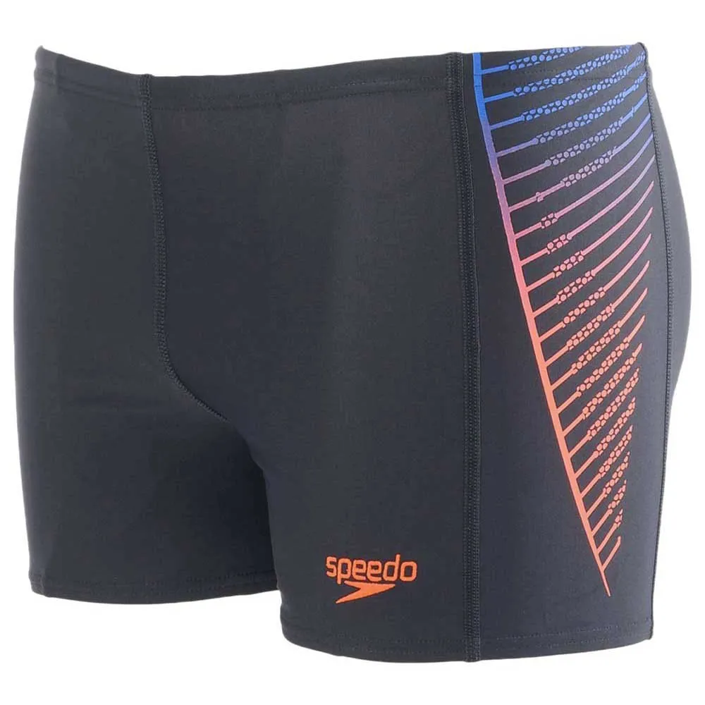 Speedo Colour Blend Placement Panel Aquashort Badbyxor Boxer male, Oxid grey / deep peri / siren Speedo Colour Blend Placement Panel Aquashort Badbyxor Boxer male, Oxid grey / deep peri / siren