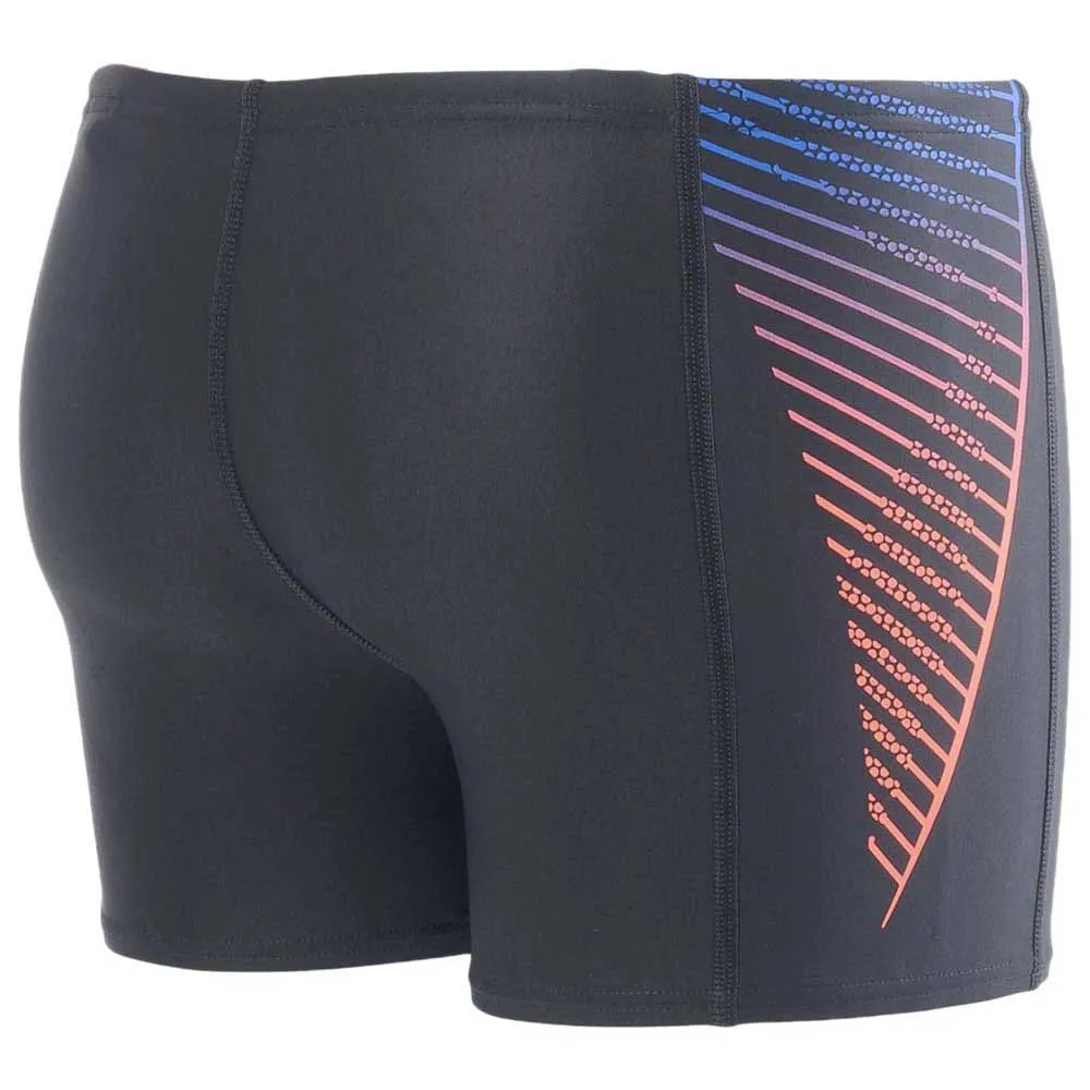 Speedo Colour Blend Placement Panel Aquashort Badbyxor Boxer male, Oxid grey / deep peri / siren Speedo Colour Blend Placement Panel Aquashort Badbyxor Boxer male, Oxid grey / deep peri / siren