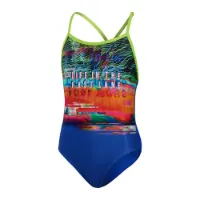 Speedo Comic Chaos V-back Endurance+ Baddräkt female