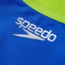 Speedo Comic Chaos V-back Endurance+ Baddräkt female, Blue flame / atomic lime / salso / white, 11-12Y