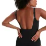 Speedo Crystallux Printed Shaping Shape Comprex Baddräkt female, Black / white