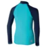 Speedo Delight Uv-skyddande Långärmad T-shirt unisex, Turquoise / navy, 10Y