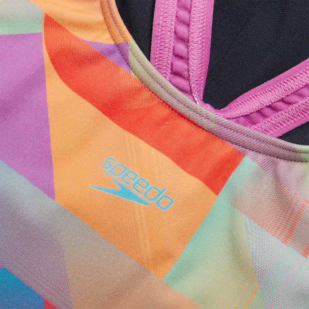 Speedo Digi Placement Splashback Baddräkt female