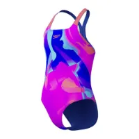 Speedo Digital Allover Powerback Baddräkt female