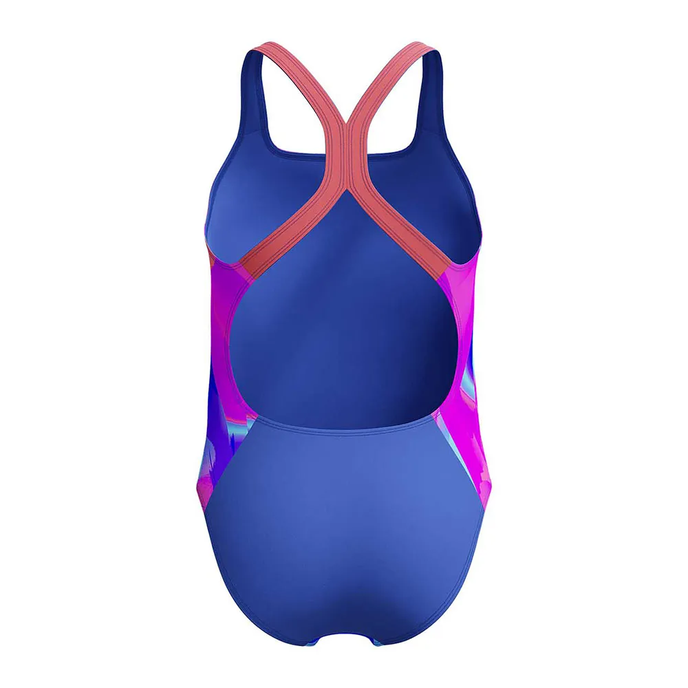Speedo Digital Allover Powerback Baddräkt female Speedo Digital Allover Powerback Baddräkt female
