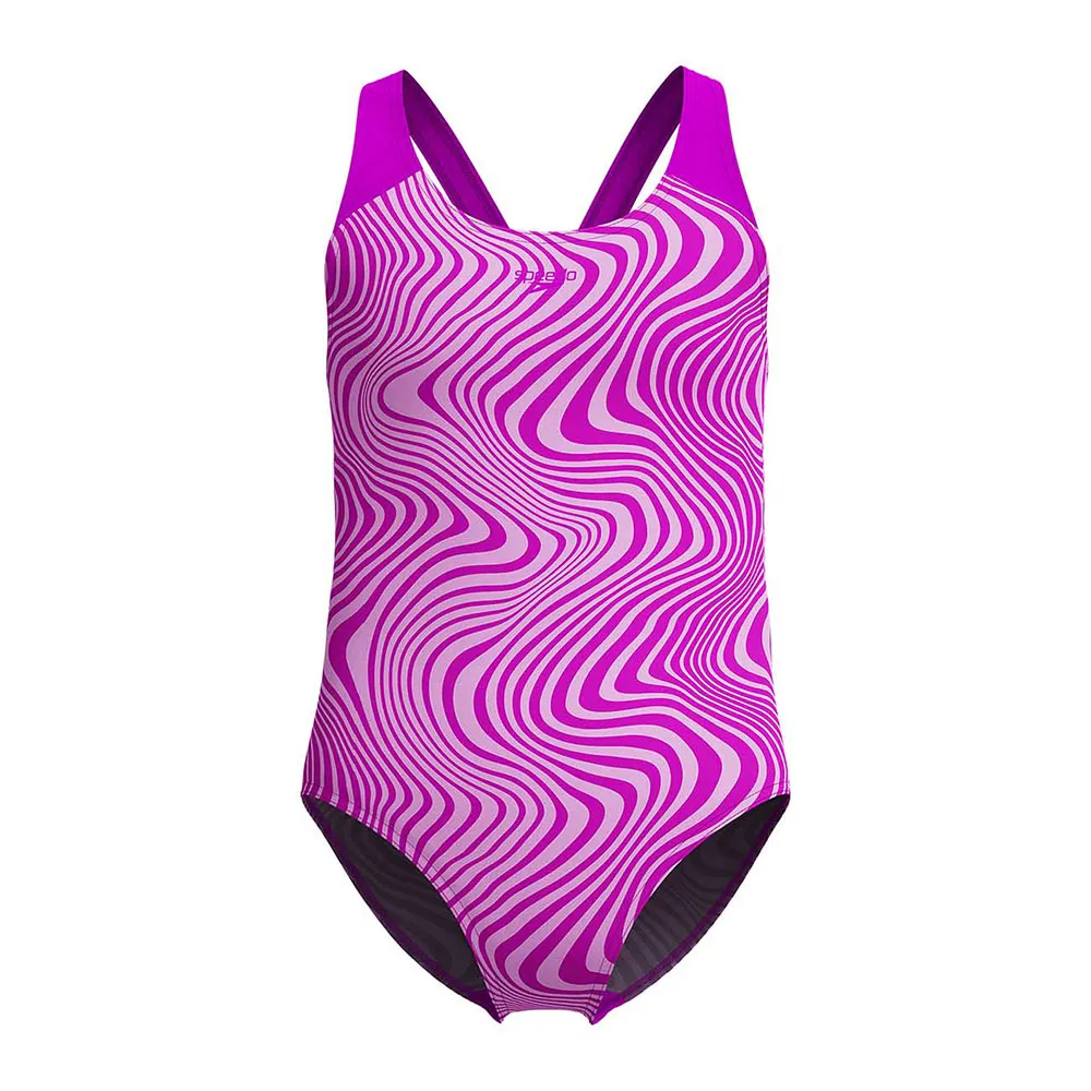 Speedo Digital Allover Splashback Baddräkt female