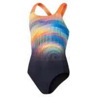 Speedo Digital Placement Powerback Baddräkt female Speedo Digital Placement Powerback Baddräkt female