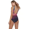 Speedo Digital Placement U-back Baddräkt female, True navy / sky blue / lava red / orange fizz / mango / maro