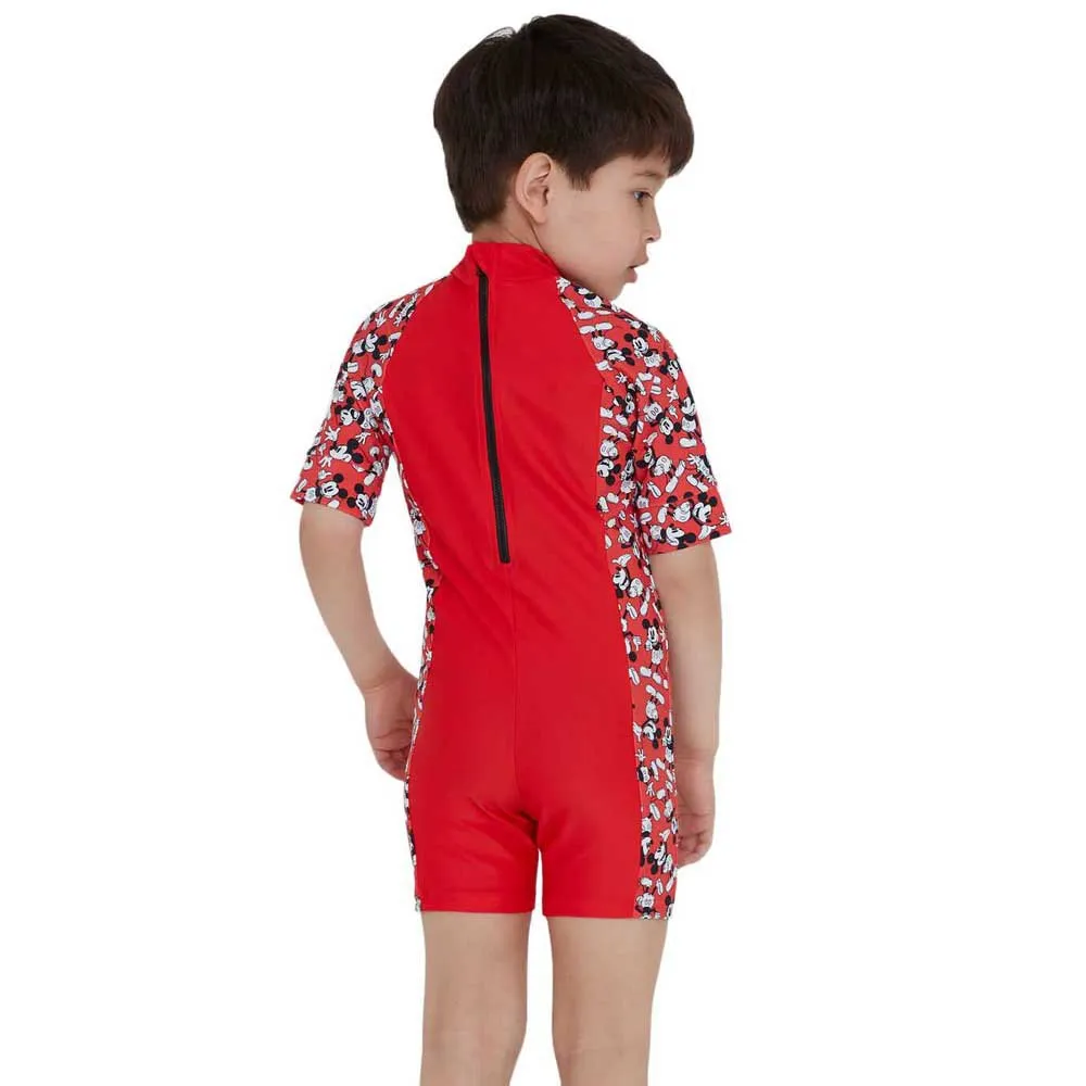 Speedo Disney Mickey Mouse All-in-one Uv-shorts Med Korta ärmar unisex