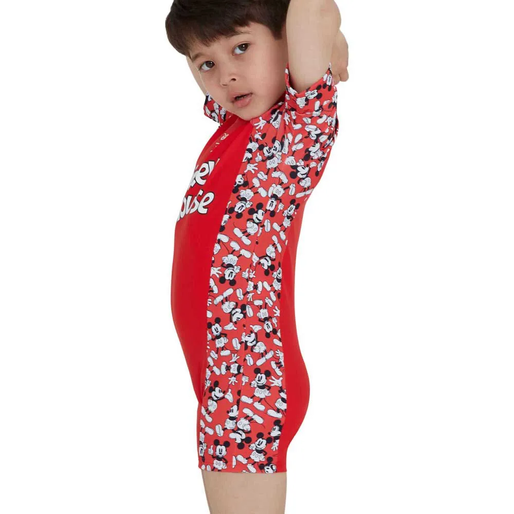 Speedo Disney Mickey Mouse All-in-one Uv-shorts Med Korta ärmar unisex