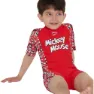 Speedo Disney Mickey Mouse All-in-one Uv-shorts Med Korta ärmar unisex