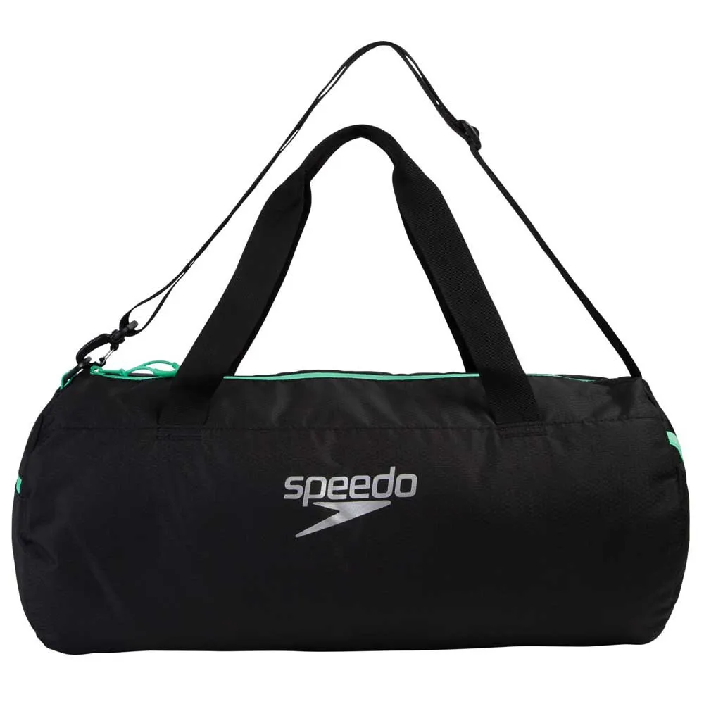 Speedo Duffelväska 30l unisex, Black / green glow, 30L