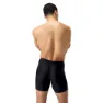 Speedo Duo Logo Print Mid Jammer male, Black / mandarin peel / dark teal