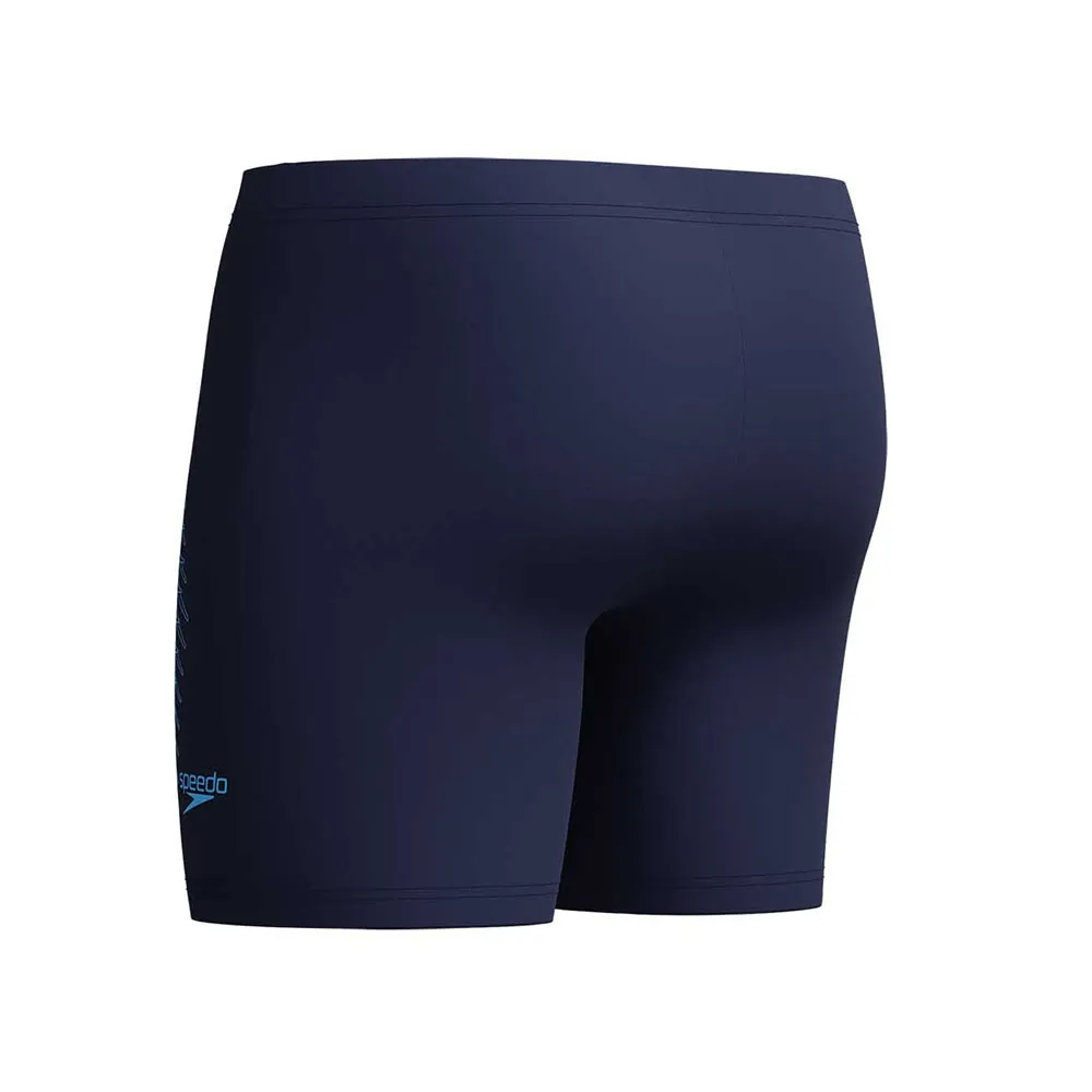 Speedo Duo Logo Print Mid Jammer male