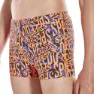 Speedo Electric Spritz Allover Badbyxor Boxer male, Amparo blue / navy / fluo orange