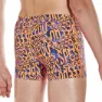 Speedo Electric Spritz Allover Badbyxor Boxer male, Amparo blue / navy / fluo orange