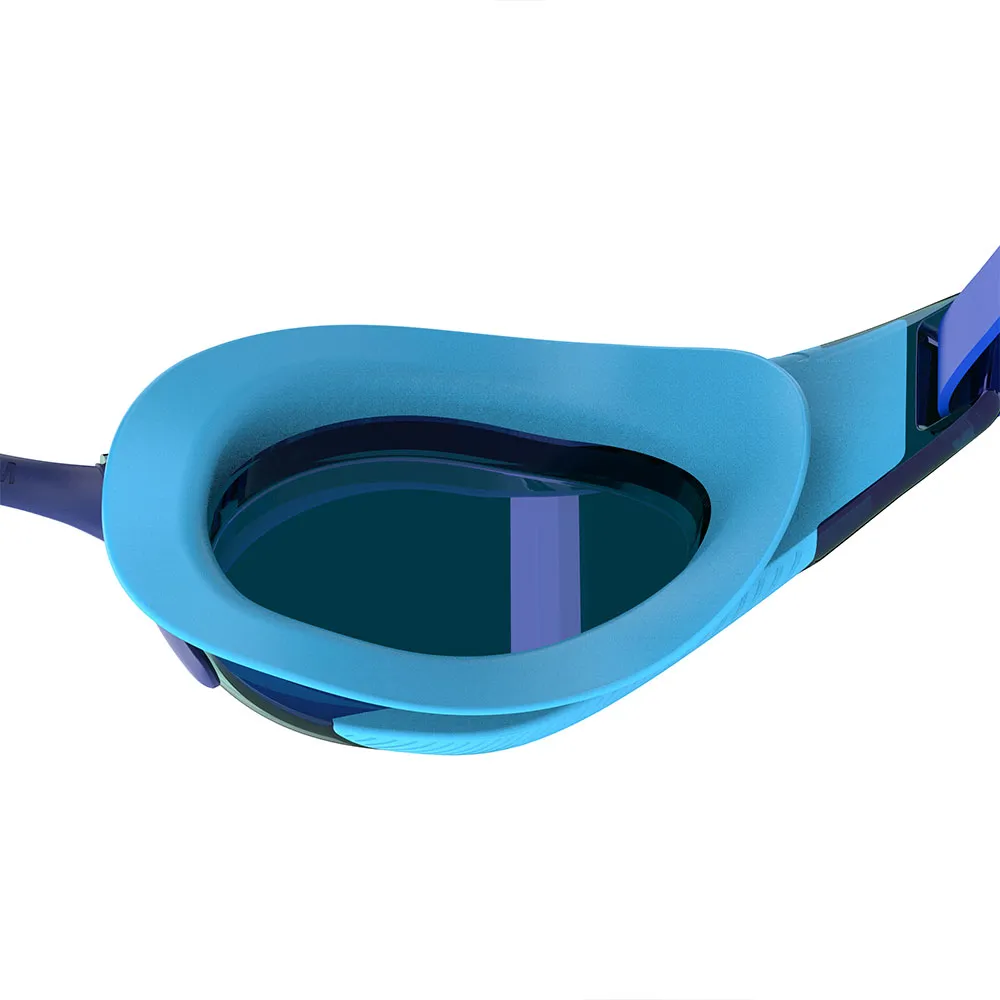 Speedo Fastskin Hyper Elite Mirror Simglasögon För Barn unisex, Picton blue / cobalt / iris, One Size