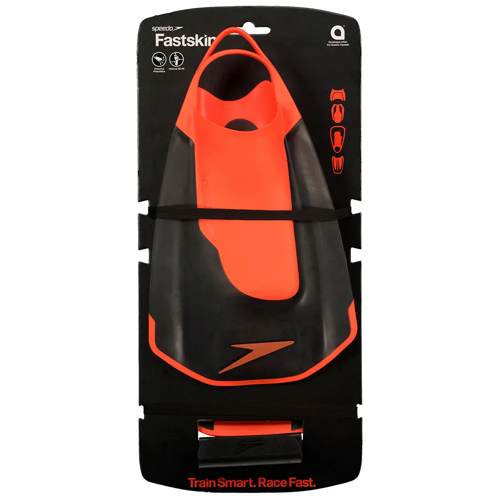 Speedo Fastskin Kickfin Simfötter unisex, Black / red