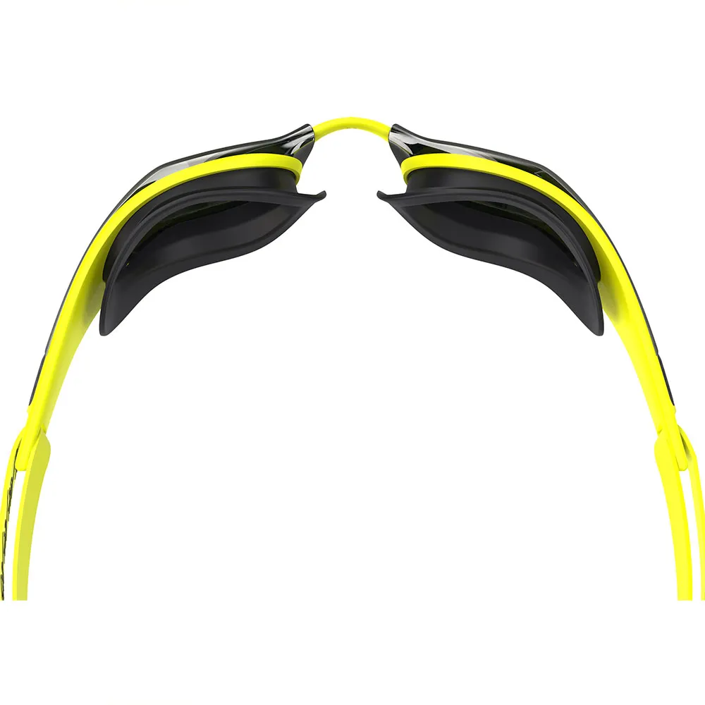 Speedo Fastskin Pure Focus Mirror Simglasögon unisex, Hyper yellow / smoke / silver mirror, One Size