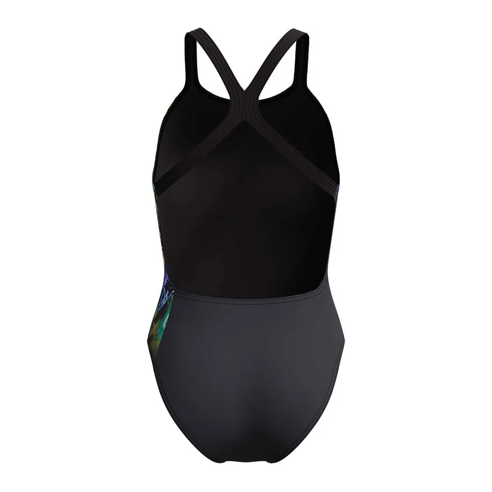Speedo Fl Placement Printed Powerback Baddräkt female