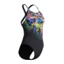 Speedo Fl Placement Printed Powerback Baddräkt female