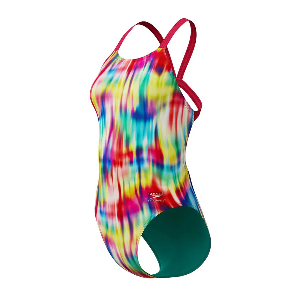 Speedo Fl Printed Leaderback Baddräkt female